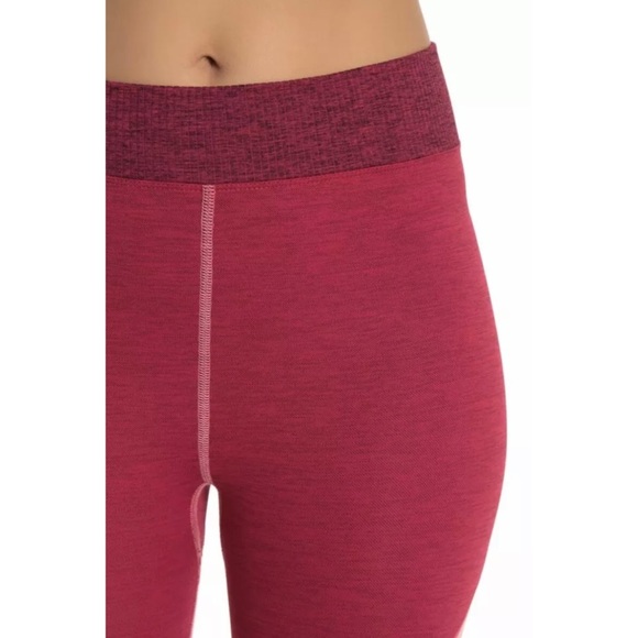 Free People Colorblock High Rise Pop Life Leggings and Top SET Pink Red - Picture 4 of 16